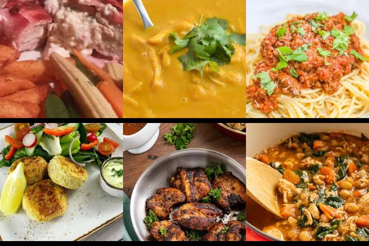 Evening Meal Plan - Week Commencing 07/03/2022