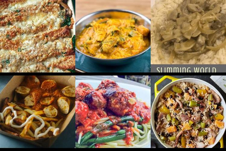 Evening Meal Plan - Week Commencing 20/09/2021