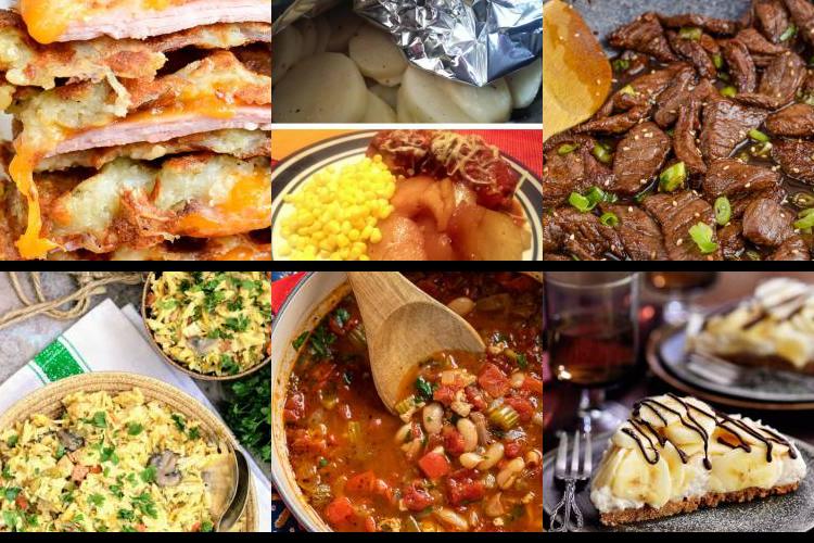 Evening Meal Plan - Week Commencing 07/02/2022