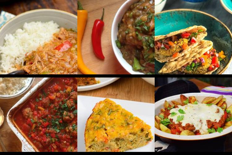 Evening Meal Plan - Week Commencing 21/03/2022