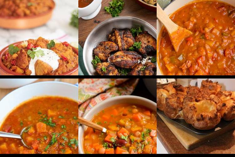 Evening Meal Plan - Week Commencing 03/01/2022