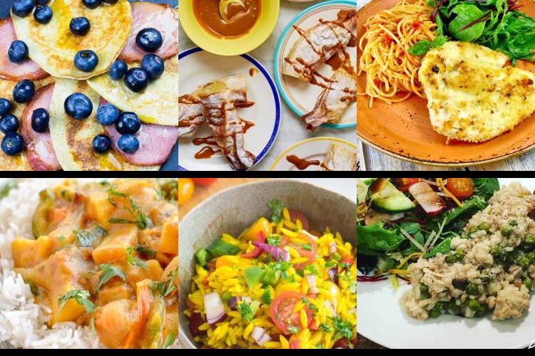 Evening Meal Plan - Week Commencing 27/12/2021