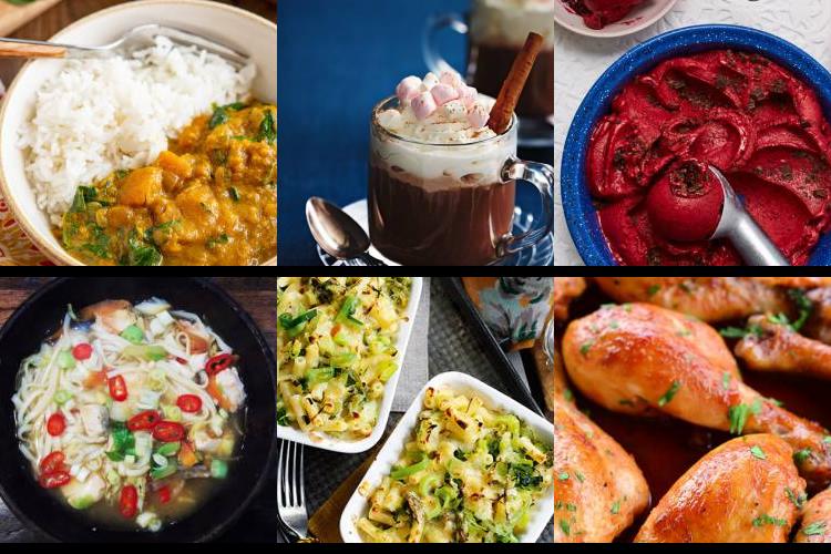 Evening Meal Plan - Week Commencing 29/11/2021