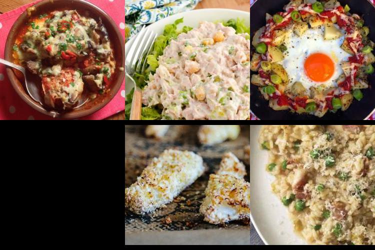 Evening Meal Plan - Week Commencing 21/02/2022
