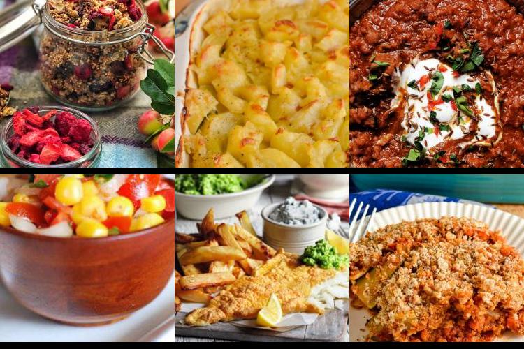 Evening Meal Plan - Week Commencing 13/12/2021