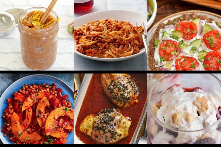 Evening Meal Plan - Week Commencing 21/02/2022