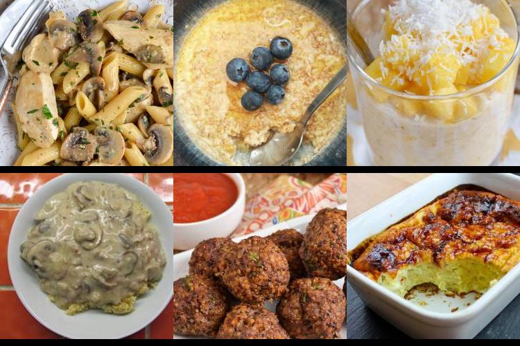 Evening Meal Plan - Week Commencing 24/01/2022