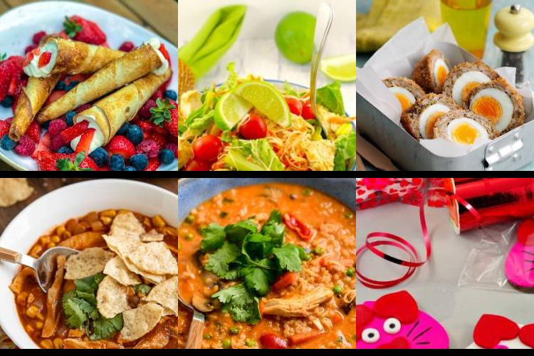 Evening Meal Plan - Week Commencing 16/08/2021