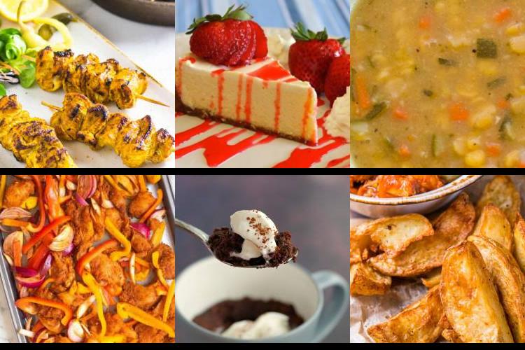 Evening Meal Plan - Week Commencing 22/11/2021