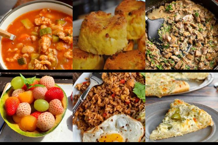 Evening Meal Plan - Week Commencing 15/11/2021