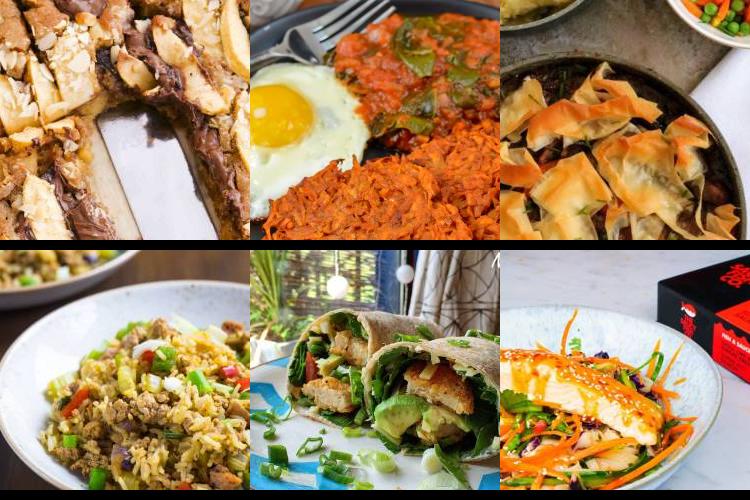 Evening Meal Plan - Week Commencing 21/02/2022