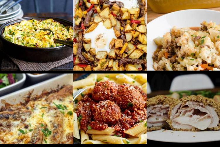 Evening Meal Plan - Week Commencing 17/01/2022