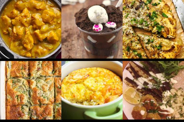 Evening Meal Plan - Week Commencing 25/10/2021