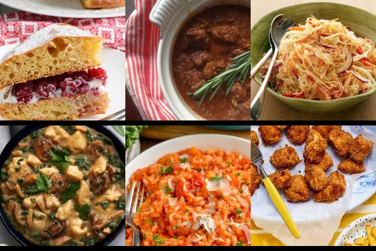 Evening Meal Plan - Week Commencing 31/01/2022