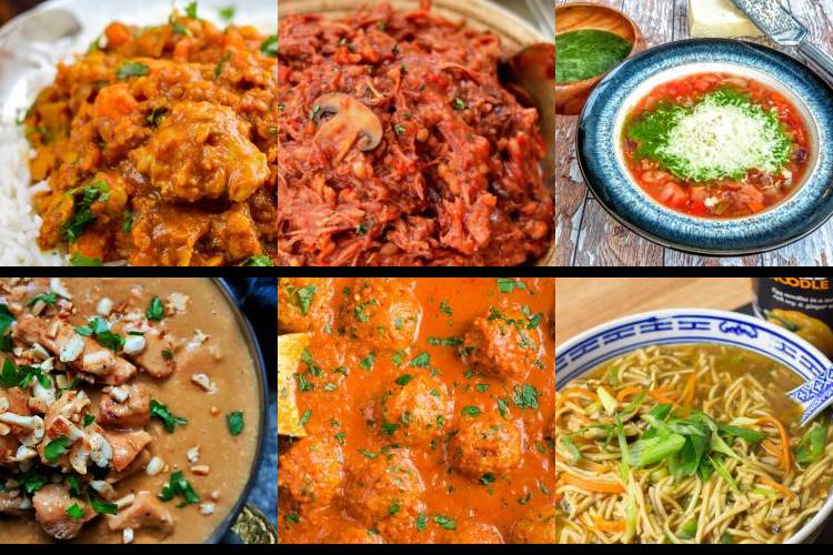 Evening Meal Plan - Week Commencing 31/01/2022