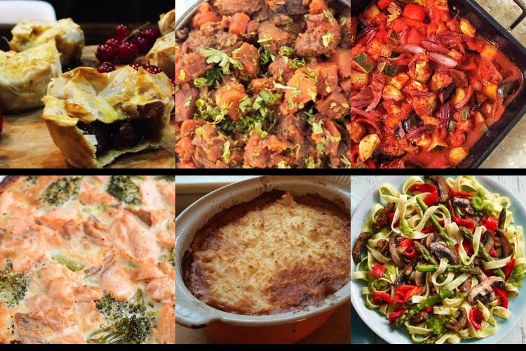 Evening Meal Plan - Week Commencing 17/01/2022