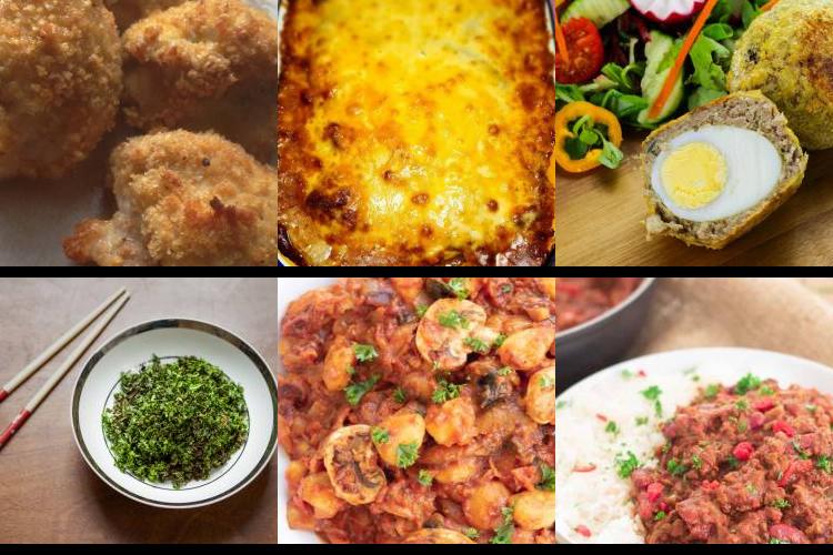 Evening Meal Plan - Week Commencing 03/05/2021