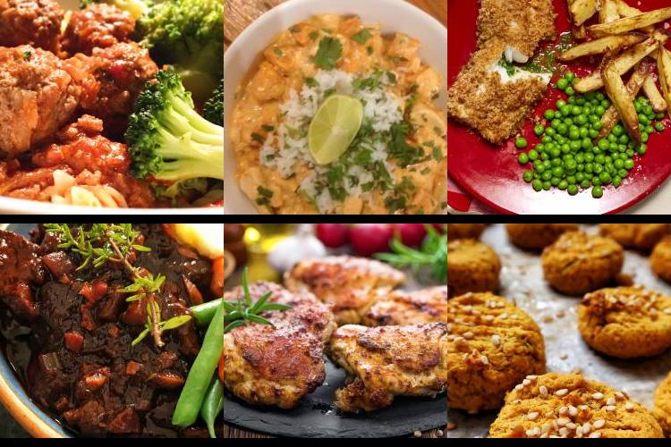 Evening Meal Plan - Week Commencing 31/01/2022