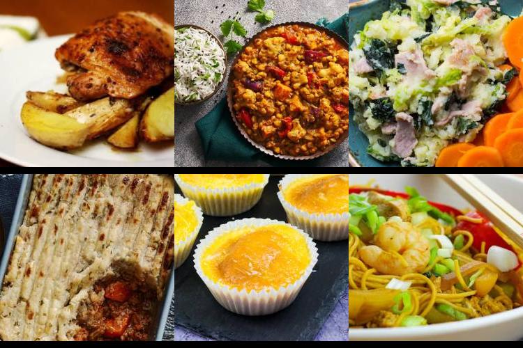 Evening Meal Plan - Week Commencing 06/12/2021