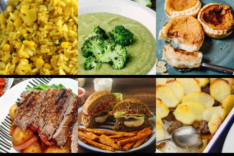 Evening Meal Plan - Week Commencing 06/12/2021