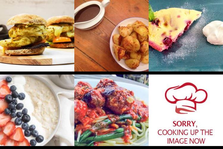 Evening Meal Plan - Week Commencing 17/01/2022