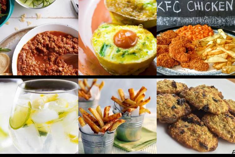 Evening Meal Plan - Week Commencing 14/02/2022