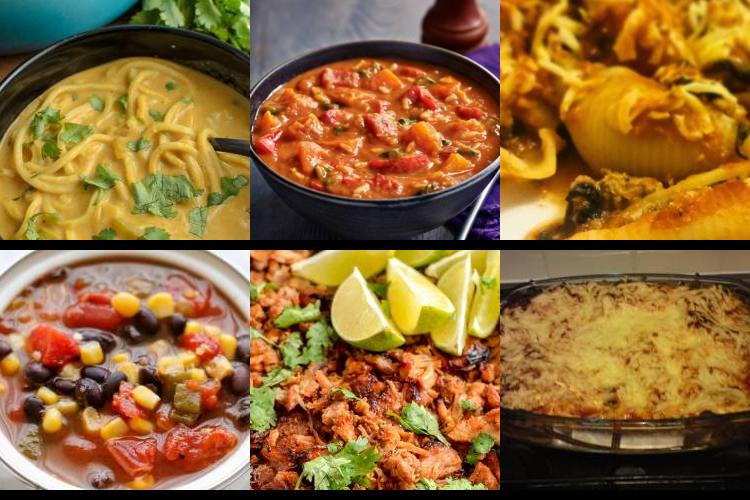 Evening Meal Plan - Week Commencing 29/11/2021