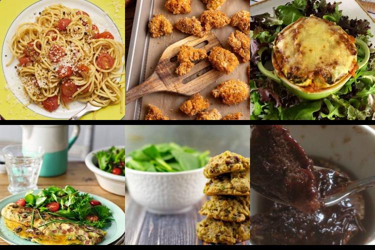 Evening Meal Plan - Week Commencing 18/10/2021