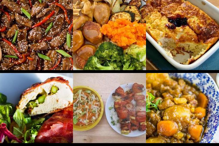 Evening Meal Plan - Week Commencing 06/12/2021
