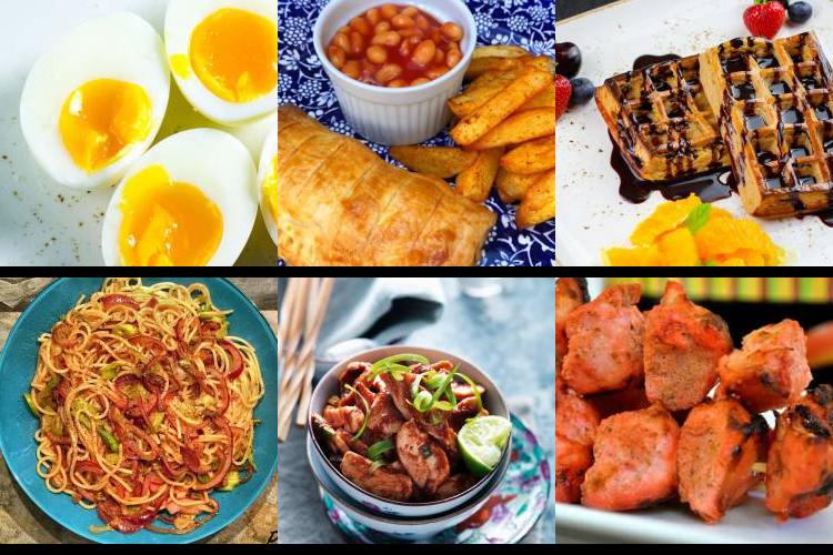 Evening Meal Plan - Week Commencing 26/12/2022