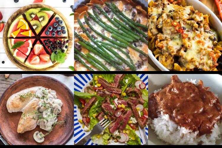 Evening Meal Plan - Week Commencing 27/09/2021