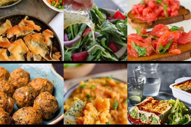 Evening Meal Plan - Week Commencing 18/04/2022