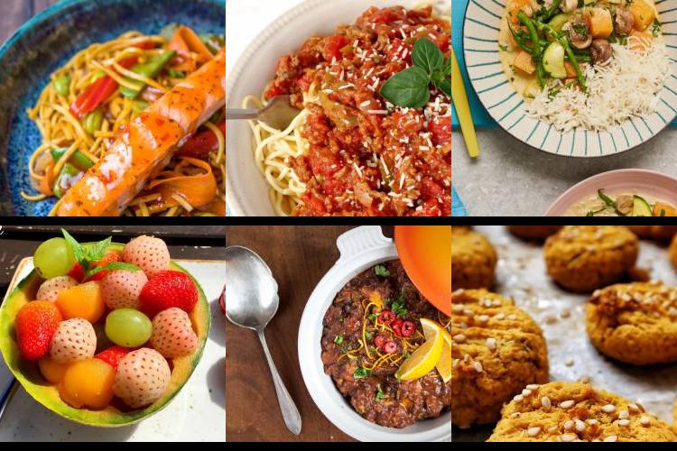 Evening Meal Plan - Week Commencing 20/12/2021