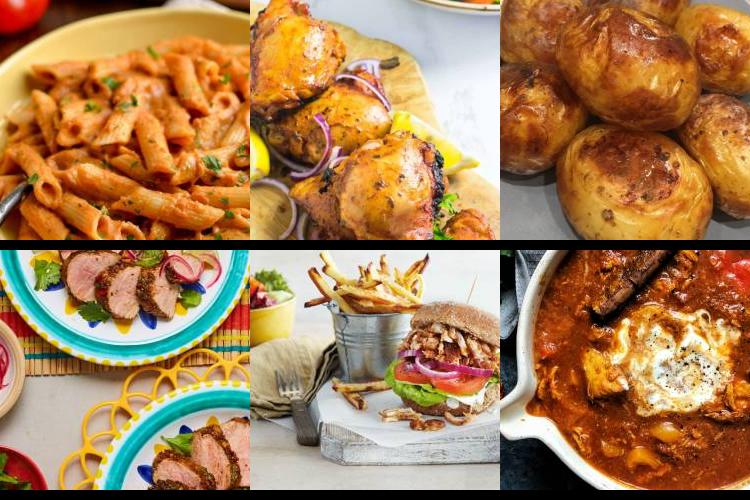 Evening Meal Plan - Week Commencing 16/08/2021