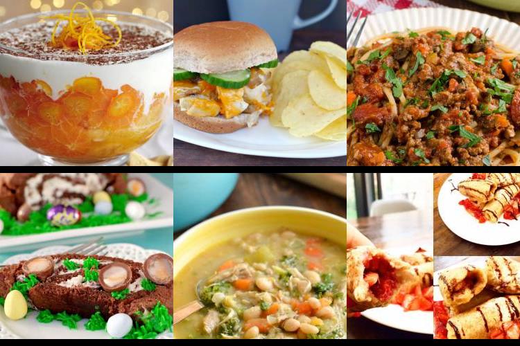 Evening Meal Plan - Week Commencing 20/09/2021