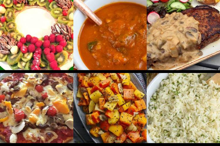 Evening Meal Plan - Week Commencing 17/05/2021