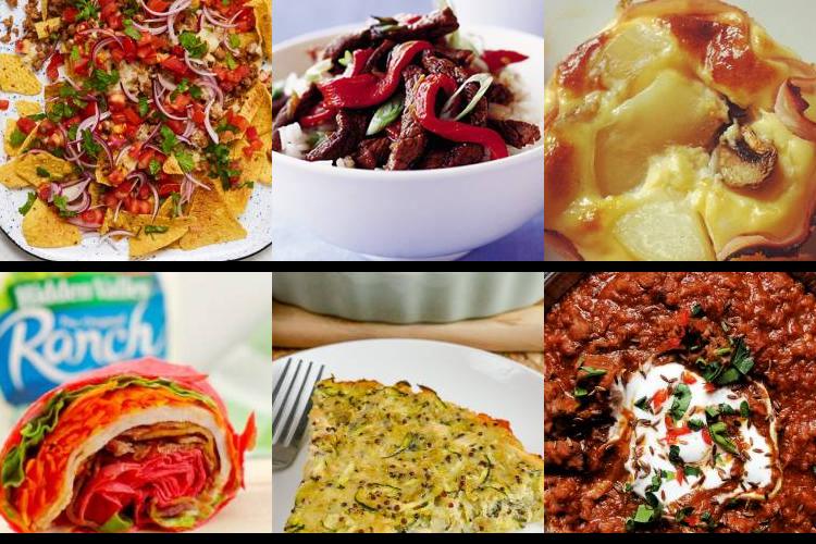 Evening Meal Plan - Week Commencing 31/01/2022