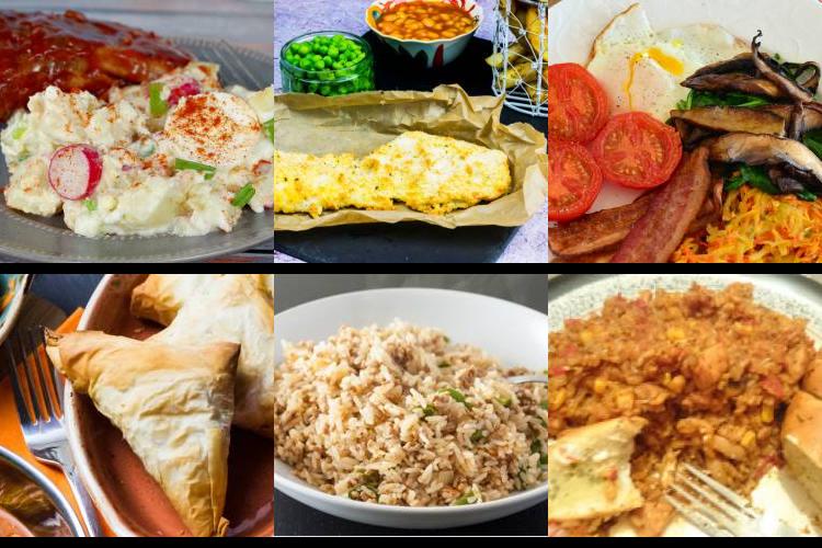 Evening Meal Plan - Week Commencing 21/03/2022