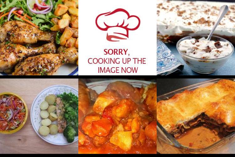 Evening Meal Plan - Week Commencing 24/01/2022