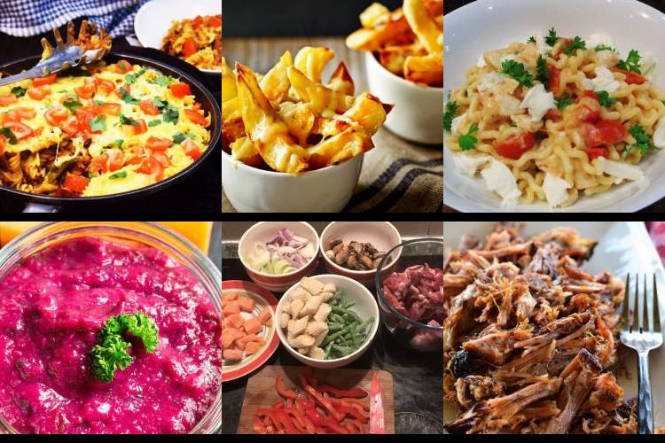 Evening Meal Plan - Week Commencing 29/11/2021