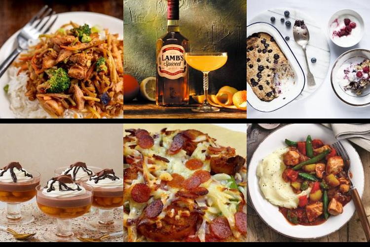 Evening Meal Plan - Week Commencing 27/12/2021