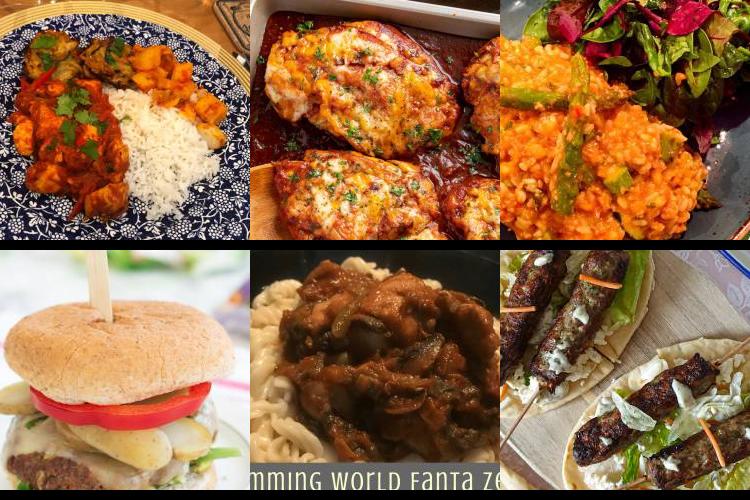 Evening Meal Plan - Week Commencing 19/07/2021