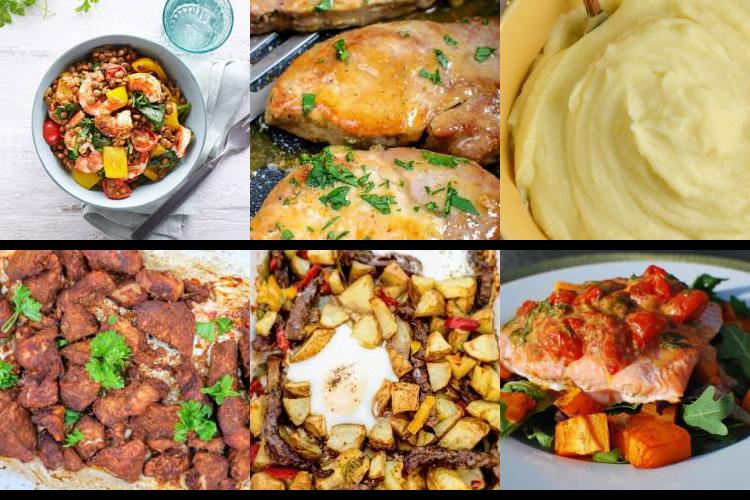 Evening Meal Plan - Week Commencing 30/08/2021