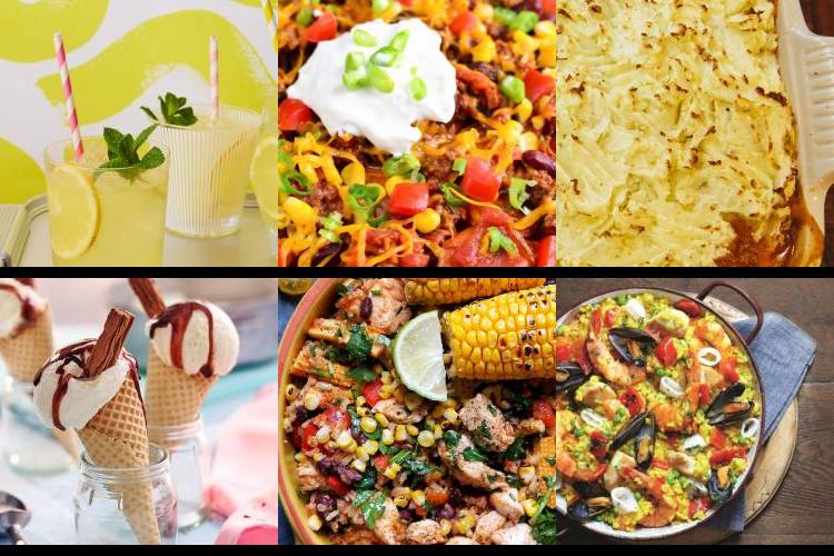 Evening Meal Plan - Week Commencing 25/07/2022