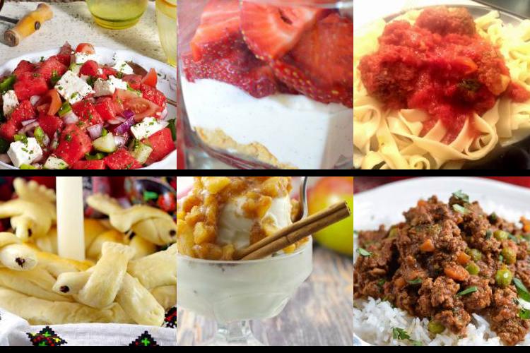 Evening Meal Plan - Week Commencing 30/08/2021