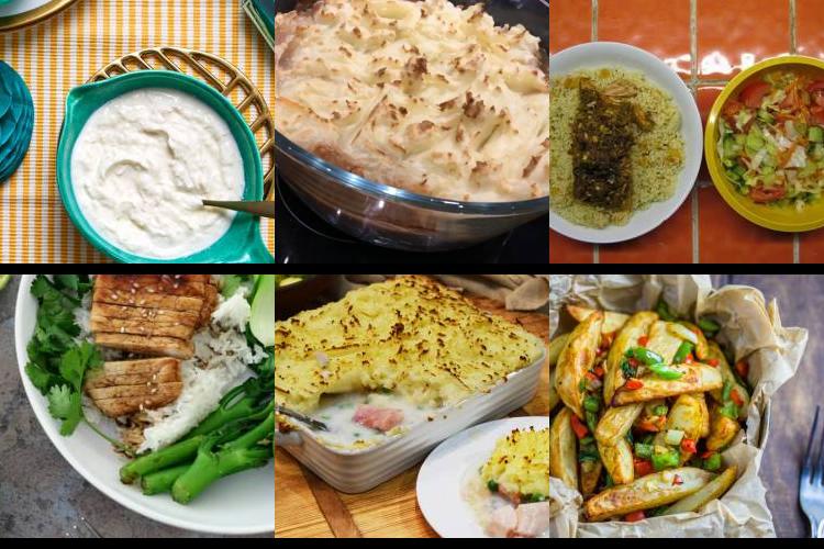 Evening Meal Plan - Week Commencing 04/10/2021