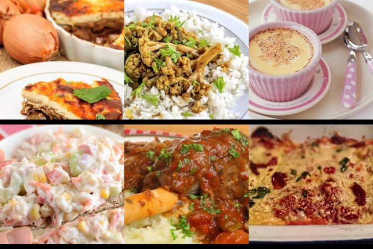 Evening Meal Plan - Week Commencing 22/11/2021