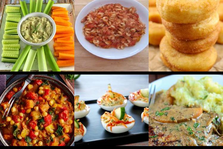 Evening Meal Plan - Week Commencing 20/12/2021
