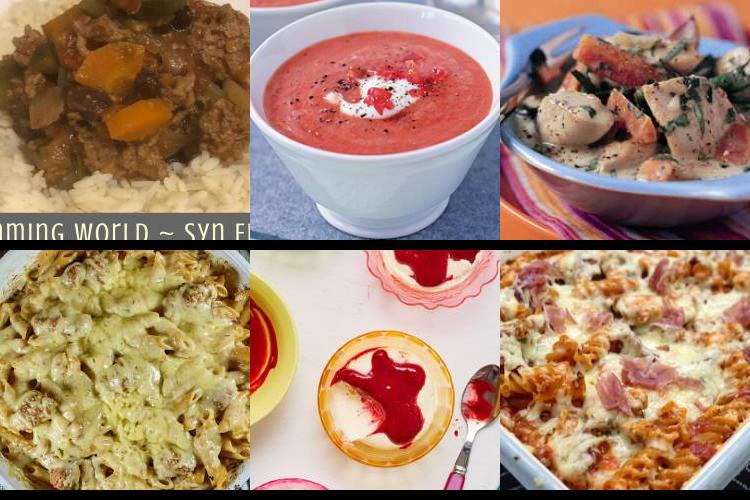 Evening Meal Plan - Week Commencing 28/03/2022