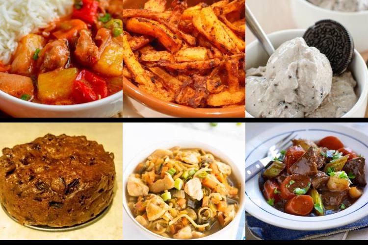 Evening Meal Plan - Week Commencing 28/02/2022
